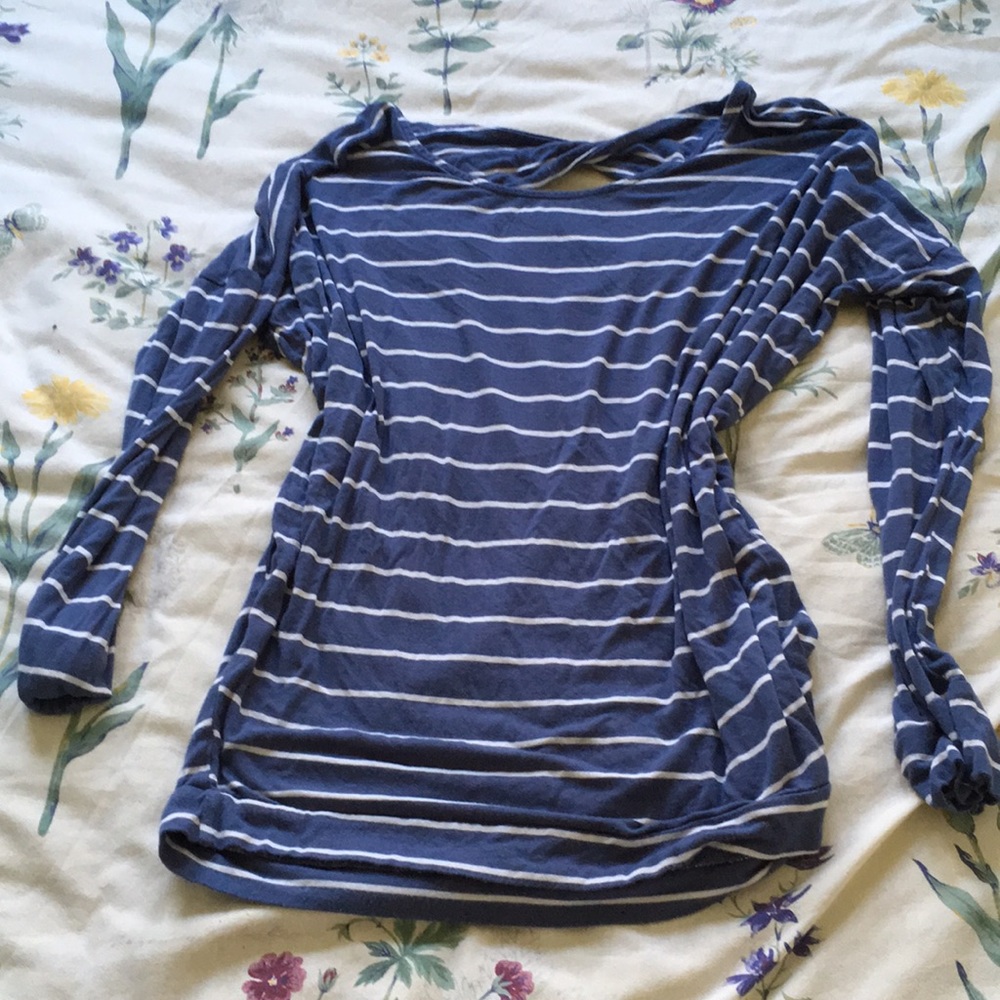 Open Back Long Sleeve Tee